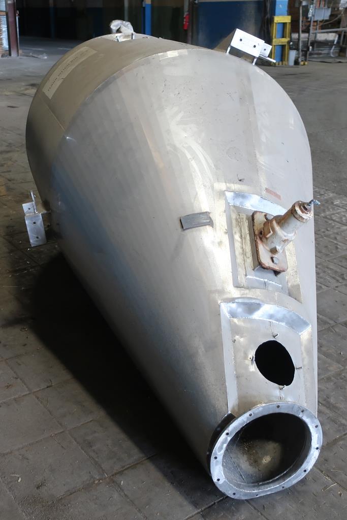 Bin Hopper Silo 70 cu.ft., bulk storage bin, Stainless Steel4