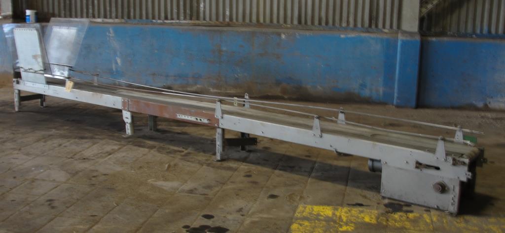 Conveyor belt conveyor CS, 8 wide x 17-8 long