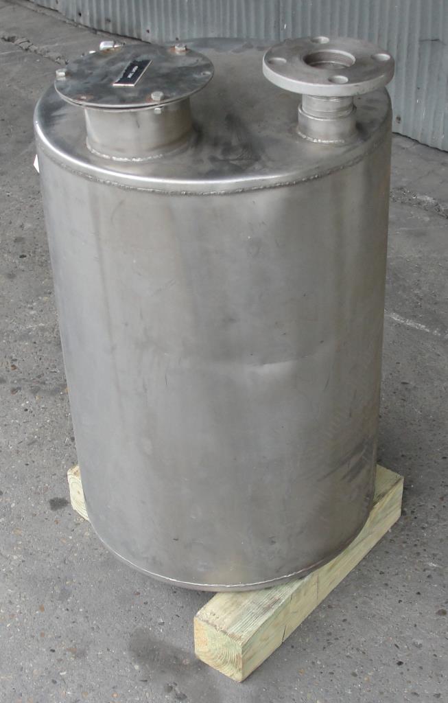Tank 28 gallon vertical tank, Stainless Steel, flat bottom2