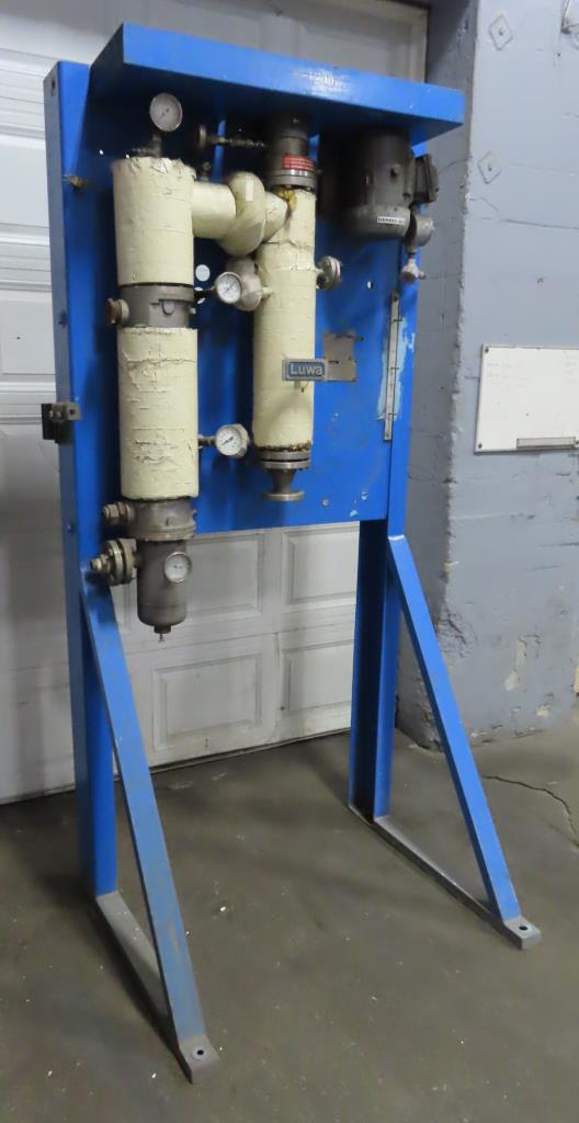 Evaporator 1.4 sq.ft. Luwa thin film evaporator, Stainless Steel