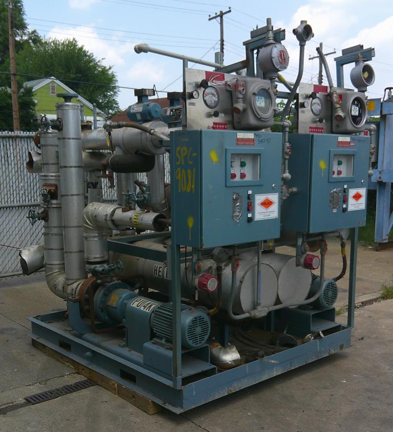 Boiler 40 kw Heat Inc model SL650-WC-483 process temperature control unit, hot oil heater