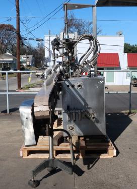 Inline Filling Systems 4/8 valve filler, stainless steel, tagged for hazardous locations