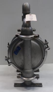 1.5 Wilden model M4 diaphragm pump, 316 stainless steel with teflon diaphragms