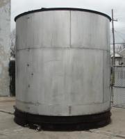 OSS-1355  6350 gallon vertical tank, stainless steel, conical bottom