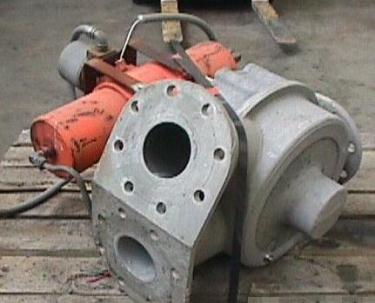Valve 4 Sprout Waldron pneumatic diverter valve, 4 Aluminum