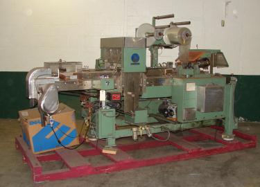 Wrapping machine Scandia overwrapping machine model 110, speed up to 80 cpm