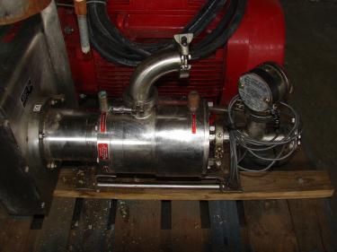 Homogenizer 50 hp Kinematica inline homogenizer model MT3-95-3A, 316 SS
