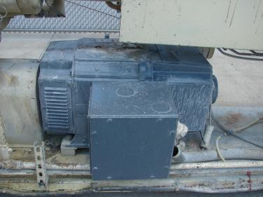 Extruder 4.5 NRM plastic extruder model Pacemaker III, 200 hp DC drive, L/D 34:1