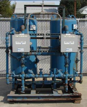 Filtration Equipment Interlake Water System carbon filter model TWAMM-24-2, CS, capacity up to 50 gpm