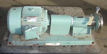 Pump 2x1x8 Tri-Flo Pump centrifugal pump, 15 hp, Stainless Steel