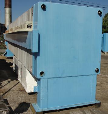 Industrial Filters & Filtration Equipment 194 cu ft JWI recessed plate filter press model 1450mm, Polyethylene