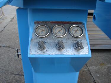 Filtration Equipment 194 cu ft JWI recessed plate filter press model 1450mm, Polyethylene