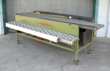 Conveyor belt conveyor 12 w x 102 l