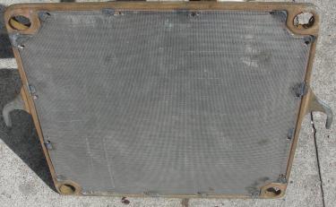 Industrial Filters & Filtration Equipment 21 sq.ft. Ertel plate and frame filter Brass, 14 plates, .9 cuft capacity