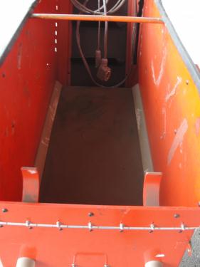 Conveyor inclined belt conveyor CS, 12wide x 60 long, 50 to 55 discharge height