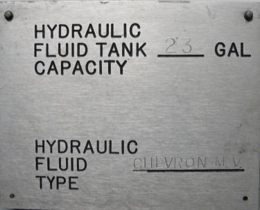 Pump 5 hp Autoquip hydraulic power unit, 23 gallon reservoir tank