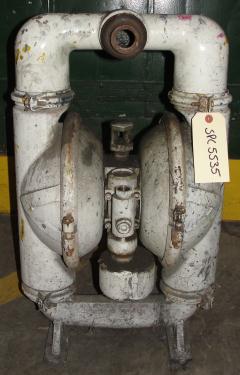 Pump 2 Versa-Matic diaphragm pump, Aluminum