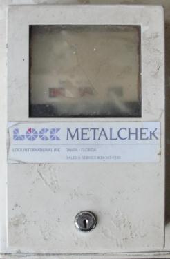 Checkweighter Metal Detector and Xray Inspection Lock metal detector head model METALCHEK 9, 3 high x 52 wide aperture, NA