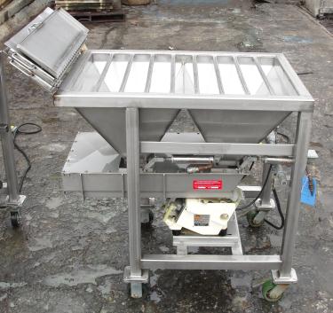 Feeder Eriez vibratory feeder model 484, Stainless Steel Contact Parts