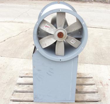 Blower 3810 cfm centrifugal fan Hartzell Fan Inc model 31-18-143, 1 hp, NA