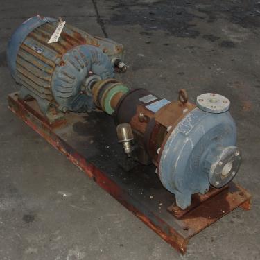 Pump 2 x1x10 Ingersoll-Rand centrifugal pump, 30 hp, Stainless Steel