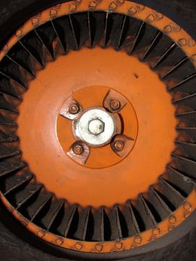 Blower 1889 cfm centrifugal fan Sodeca model CMP-1128-2T-5’5, 5.5 hp, CS