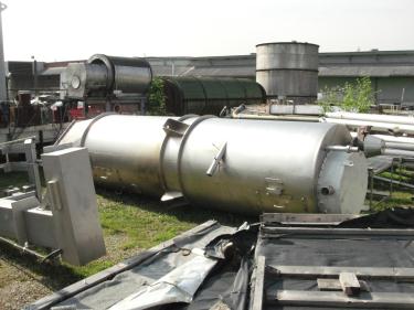 Bin Hopper Silo 260 cu.ft., bulk storage bin, Stainless Steel