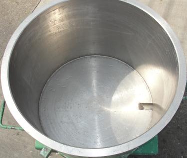 Mixer and Blender 125 gallon Ross change can Stainless Steel 39.25 inside diameter 31.5 inside height