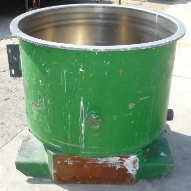 Mixer and Blender 100 gallon Ross change can Stainless Steel 39.25 inside diameter 27.5 inside height