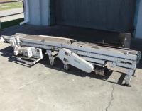 Conveyor Interlake belt conveyor model gapping conveyor, CS, 13.5 w x 64 l and 10.5 w x 48 l