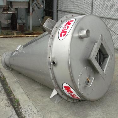 Bin Hopper Silo 35 cu.ft., bulk storage bin, Stainless Steel
