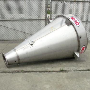 Bin Hopper Silo 35 cu.ft., bulk storage bin, Stainless Steel