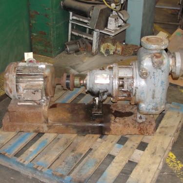 Pump 3x3x10 Dean Met-Pro corp centrifugal pump, 10 hp, Stainless Steel