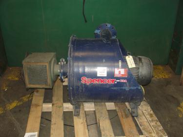 Blower 135 cfm multistage centrifugal blower, Spencer, 7.5 hp