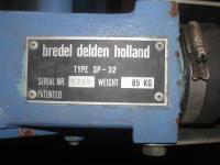 Pump 1 inlet Bredel Delden Holland positive displacement pump model Type SP-32, 1-1/2 hp