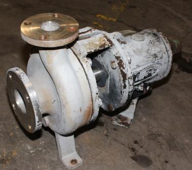 Pump 3x 2-7/60 Durco centrifugal pump, 316 SS