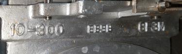 Valve 10 Flowx gate valve, pneumatic operator, Stainless Steel