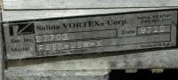 Valve 12 Salina Vortex gate valve, pneumatic, Stainless Steel Contact Parts