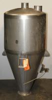 Bin Hopper Silo 10.42 cu.ft., bulk storage bin, Stainless Steel
