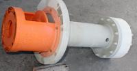 Pump 65x40x280 mm Munsch Chemie-Pumpen vertical centrifugal pump model TNP-KL 65 40-250, Polypropylene