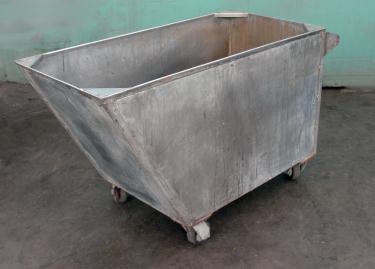Tank 60 gallon tub, Stainless Steel