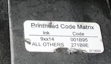Coder Markem ink-jet coder model 9064, 1 print heads, Up to 680 ft./min