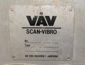 Conveyor VAV Scan - Vibro vibratory conveyor Stainless Steel, 16 dia x 148l