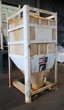 Bin Hopper Silo 80 cu.ft., bulk storage bin, poly