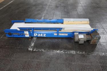 Conveyor Patz belt conveyor CS, belt length 83L  x 12 1/2 w