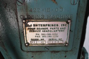 Canning Machine Canco can seamer model 422-IE, set up for 401 dia., up to 90 cpm