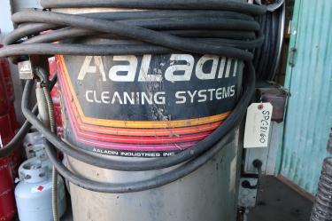 Miscellaneous Equipment Aaladin model 1450 pressure washer, 7.5 hp, 2000 psi, 5 gpm, 440,000 b.t.u.