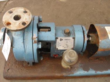Pump 1x1.5x6 Power D centrifugal pump, 5 hp, 316 SS