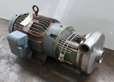 Pump 2x3x6 centrifugal pump, 20 hp, Stainless Steel Contact Parts
