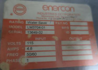 Tamper Evident Sealer Enercon induction cap sealer model LM3345-04